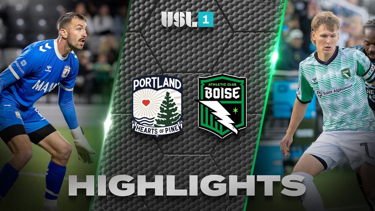 10.10.2026 | Portland Hearts of Pine vs. Athletic Club Boise - USL League One Game Highlights thumbnail