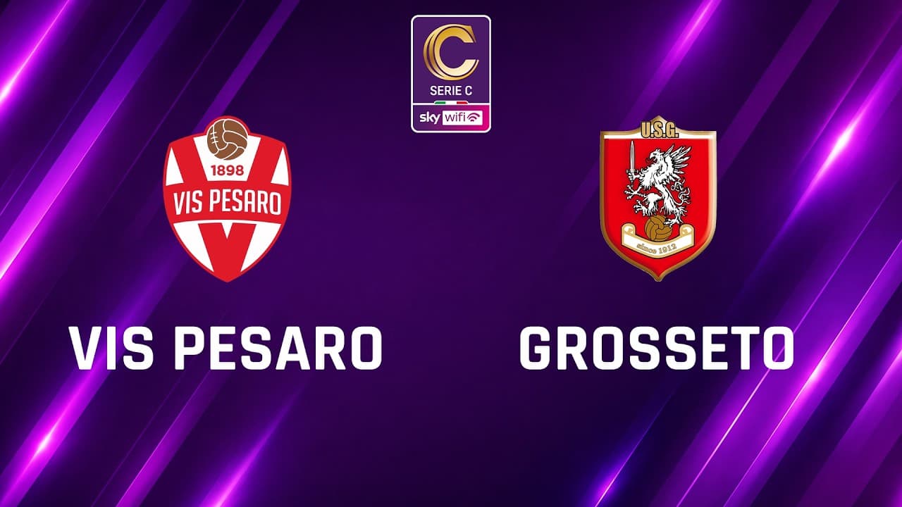 Vis Pesaro - Grosseto 2-3 | Gli Highlights | 9ª giornata di Serie C Sky Wifi 2026/2027 thumbnail