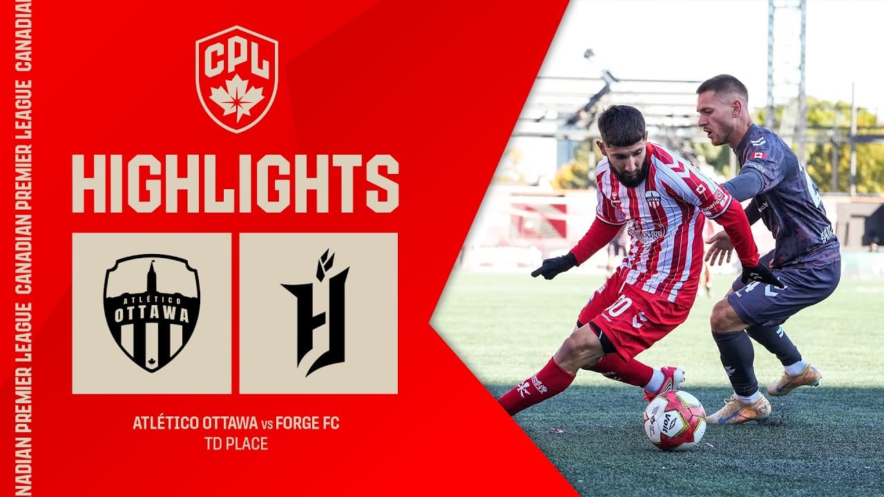 HIGHLIGHTS: Atlético Ottawa vs. Forge FC | October 17, 2026 thumbnail