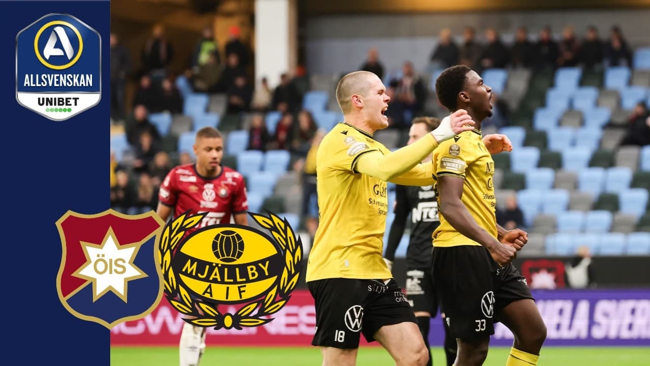 Örgryte IS - Mjällby AIF (1-2) | Höjdpunkter thumbnail