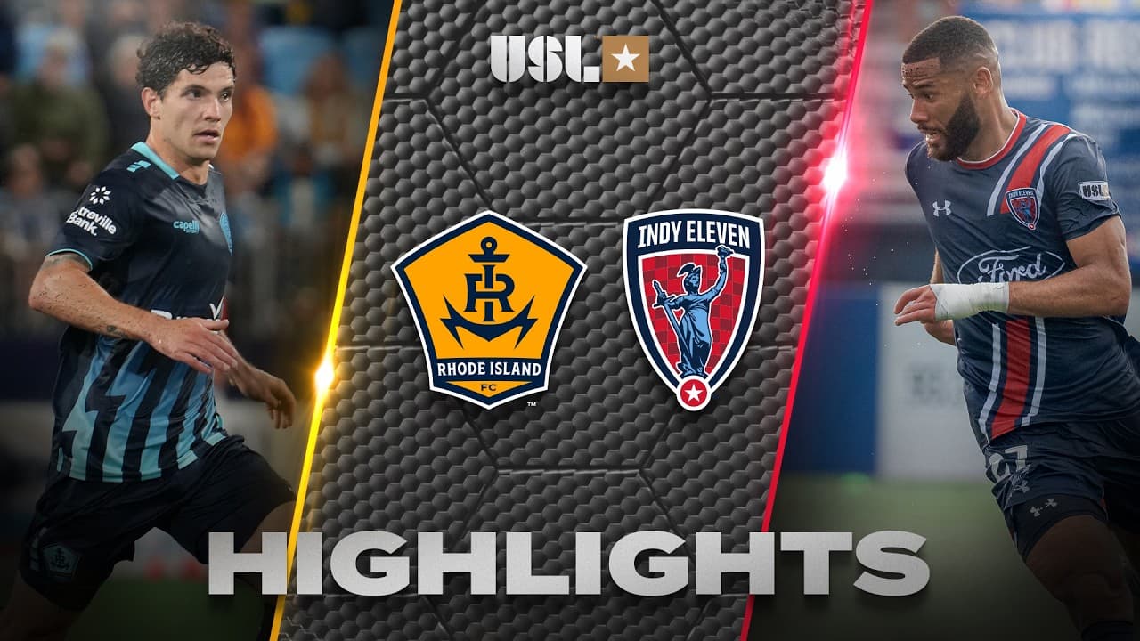 9.30.2026 | Rhode Island FC vs. Indy Eleven - USL Championship Game Highlights thumbnail