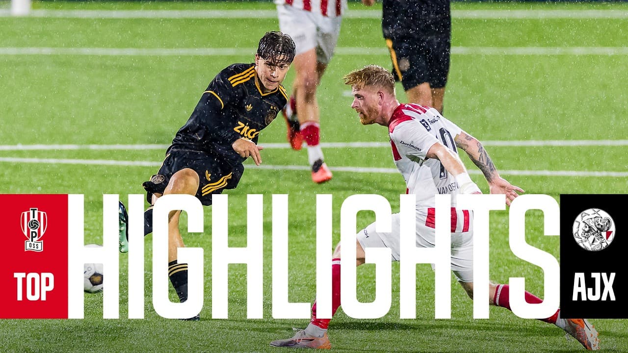 Two WORLDIES as Jong Ajax draw in Oss 👁️ | Highlights Jong Ajax - TOP Oss | Keuken Kampioen Divisie thumbnail