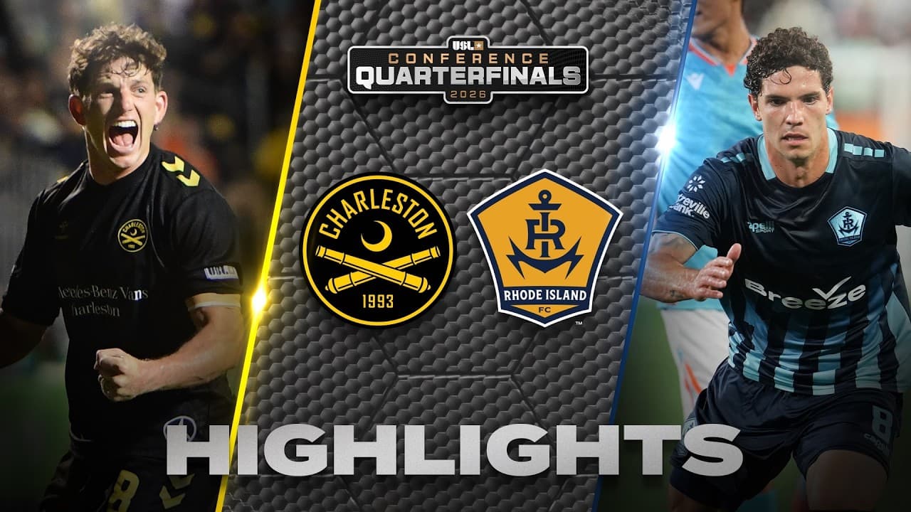 10.30.2026 | Charleston Battery vs. Rhode Island FC - USL Championship Game Highlights thumbnail