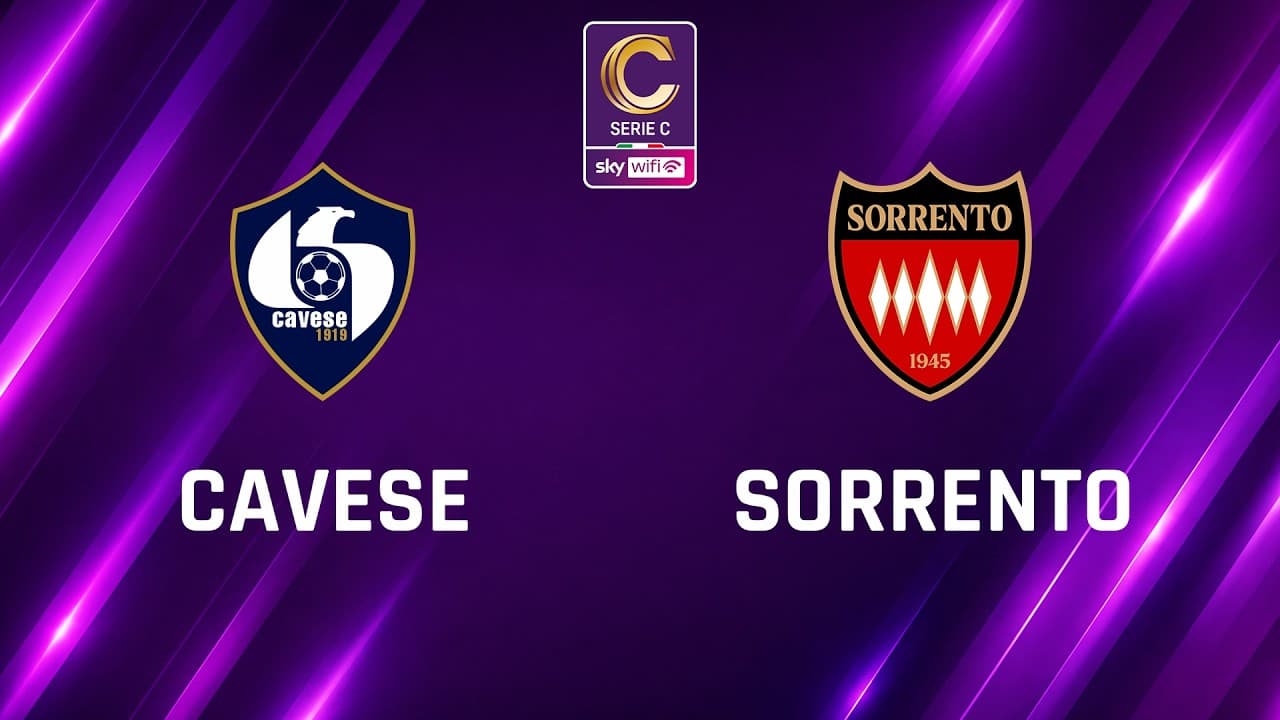 Cavese - Sorrento 2-3 | Gli Highlights | 5ª giornata di Serie C Sky Wifi 2026/2027 thumbnail