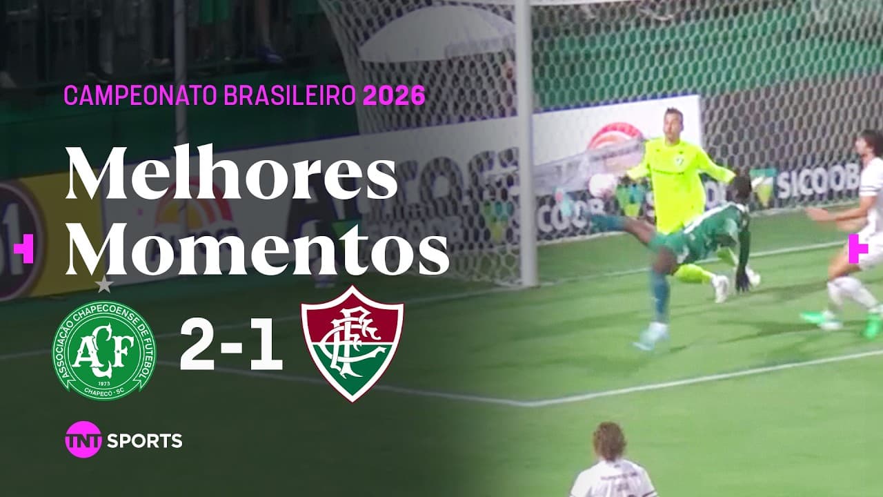 BOLASIE CRAVA GOL 'ACROBÁTICO' E CHAPE VENCE! CHAPECOENSE 2X1 FLUMINENSE | MELHORES MOMENTOS thumbnail