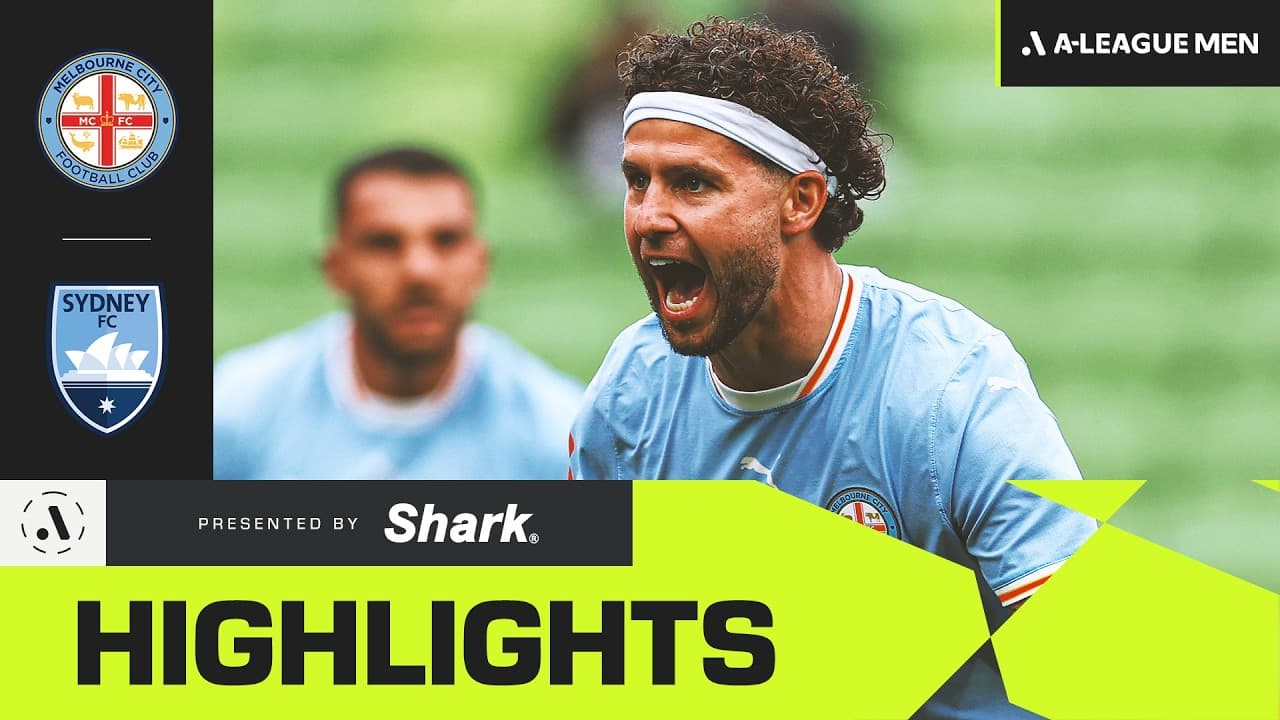 Melbourne City v Sydney FC | SHARK HIGHLIGHTS | A-League Men 2026-27 | Matchweek 3 thumbnail