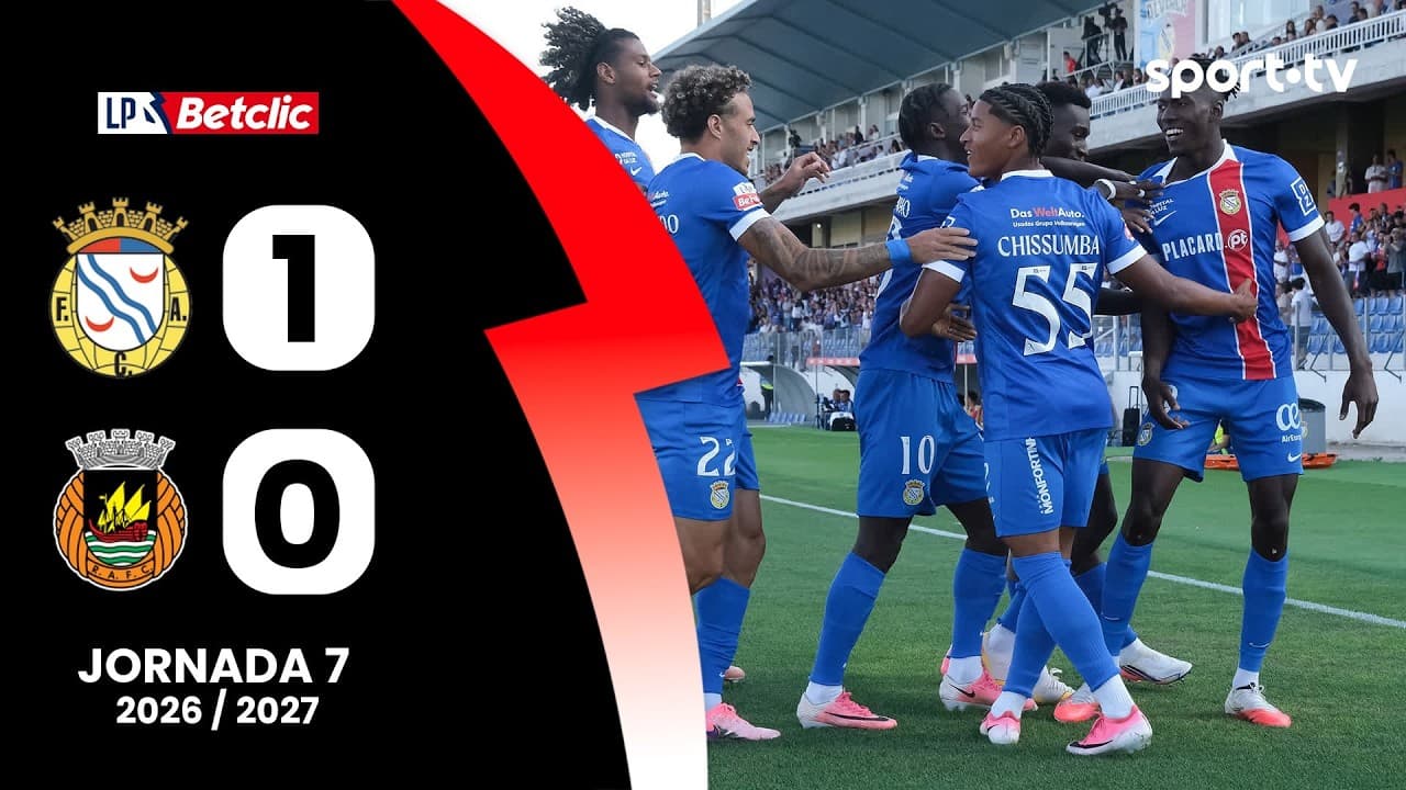 Resumo: Alverca 1-0 Rio Ave - Liga Portugal Betclic | sport tv thumbnail