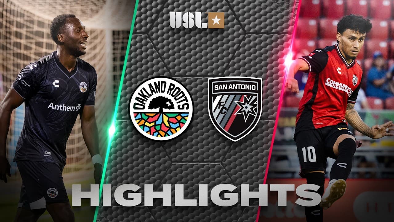 10.10.2026 | Oakland Roots SC vs. San Antonio FC - USL Championship Game Highlights thumbnail