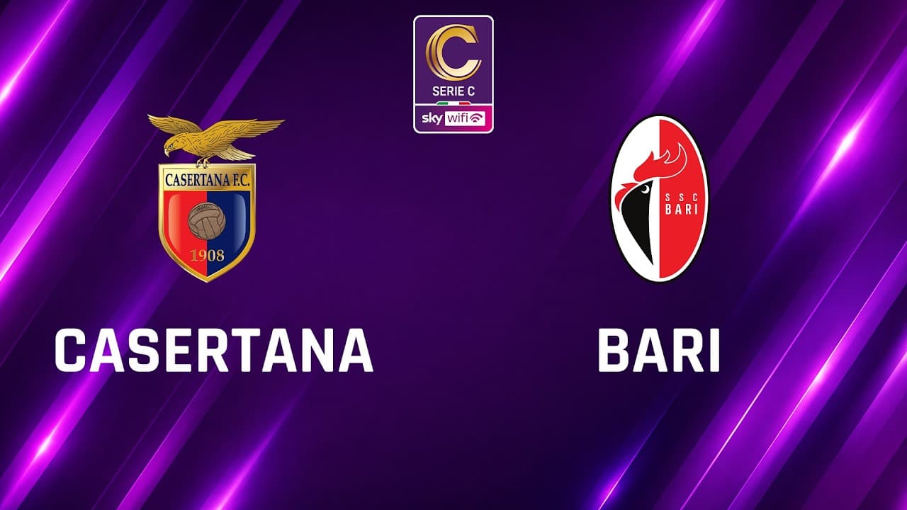 Casertana - Bari 1-1 | Gli Highlights | 11ª giornata di Serie C Sky Wifi 2026/2027 thumbnail
