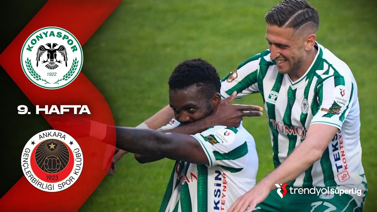 Konyaspor - Gençlerbirliği - Highlights/Özet | Trendyol Süper Lig - 2026/27 thumbnail