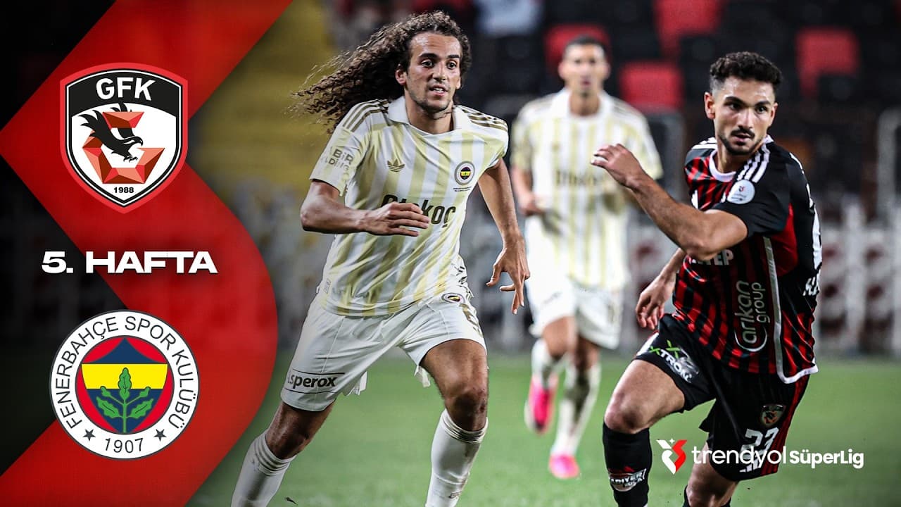 Gaziantep FK - Fenerbahçe - Highlights/Özet | Trendyol Süper Lig - 2026/27 thumbnail