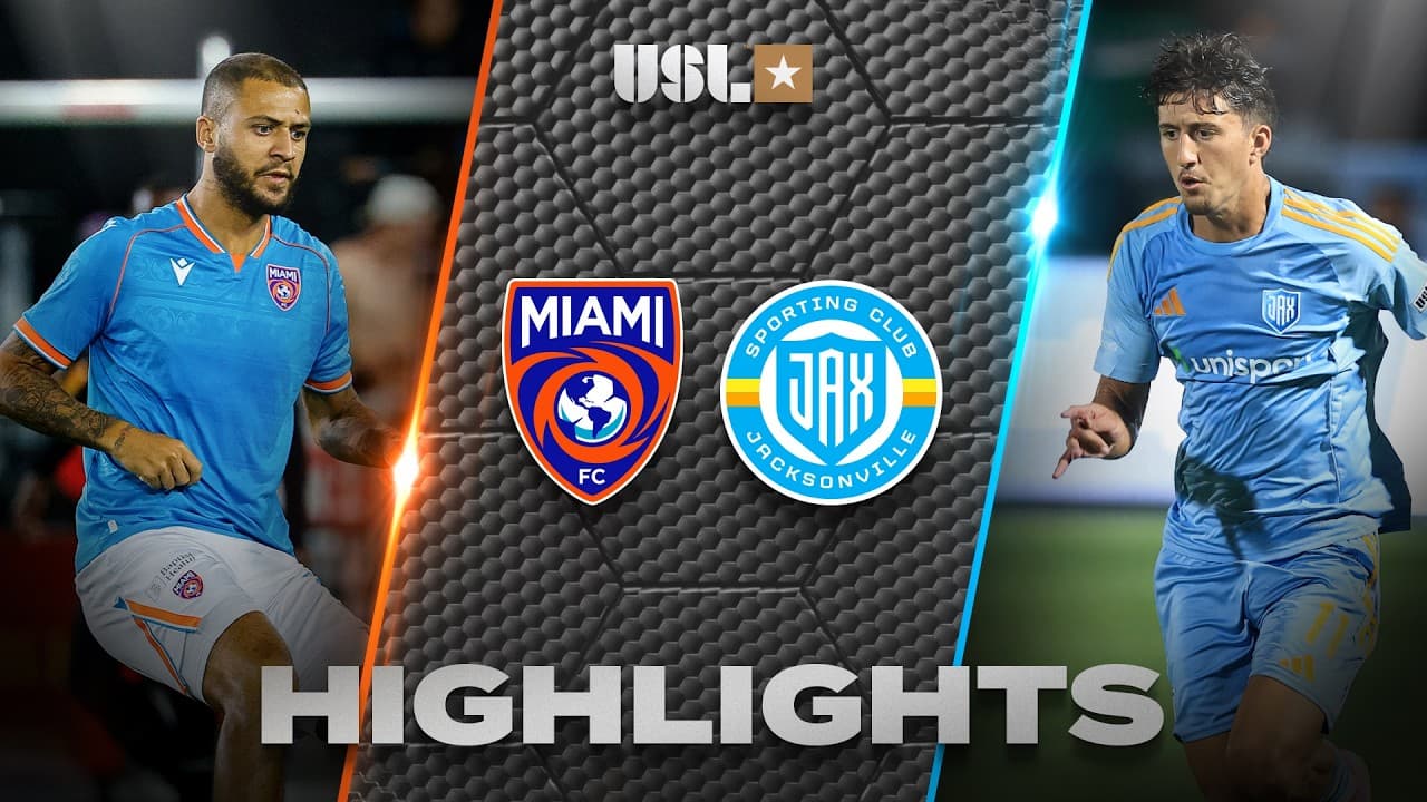 9.30.2026 | Miami FC vs. Sporting JAX - USL Championship Game Highlights thumbnail