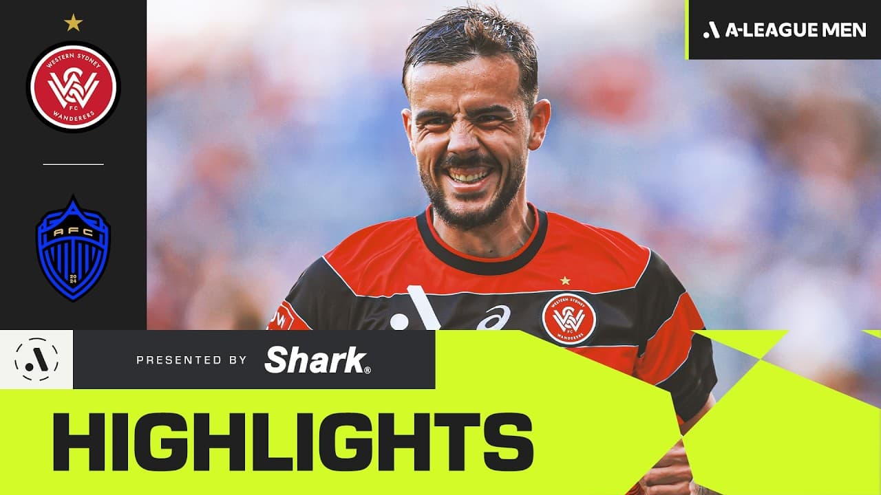 Western Sydney v Auckland FC | SHARK HIGHLIGHTS | A-League Men 2026-27 | Matchweek 2 thumbnail