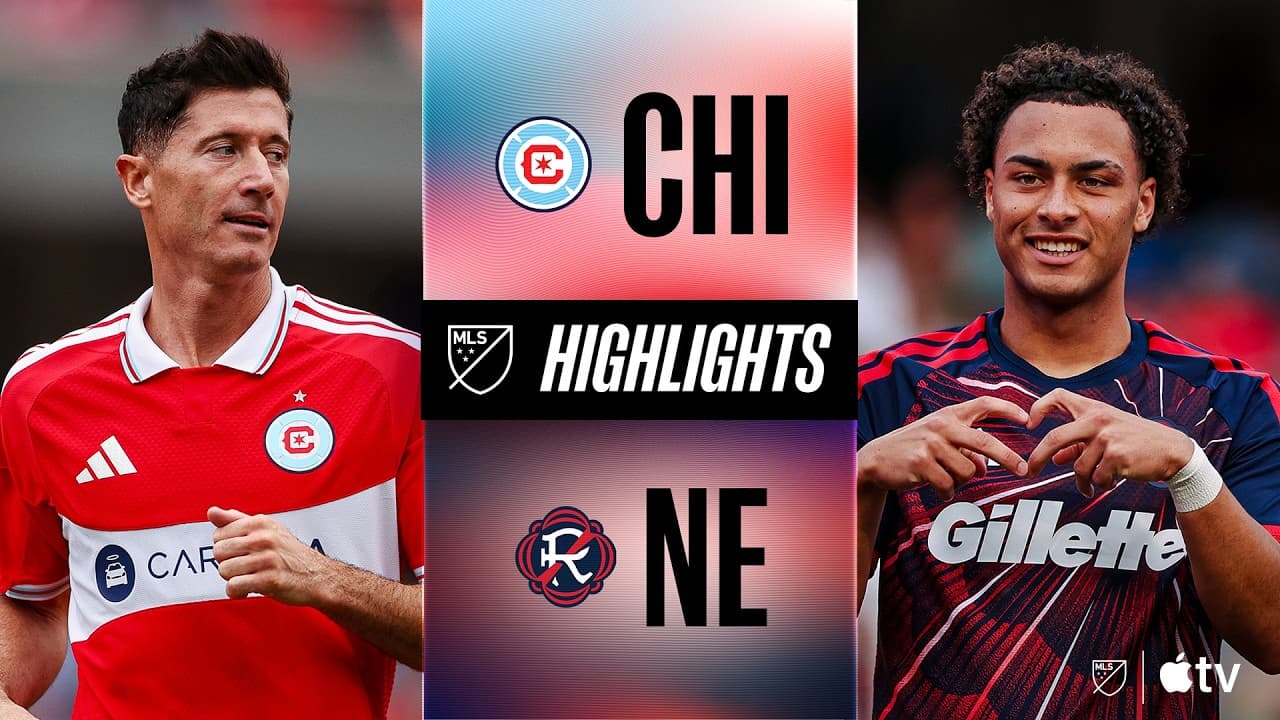 Chicago Fire FC vs. New England Revolution | Full Match Highlights | Turgeman LEADS REVS! thumbnail