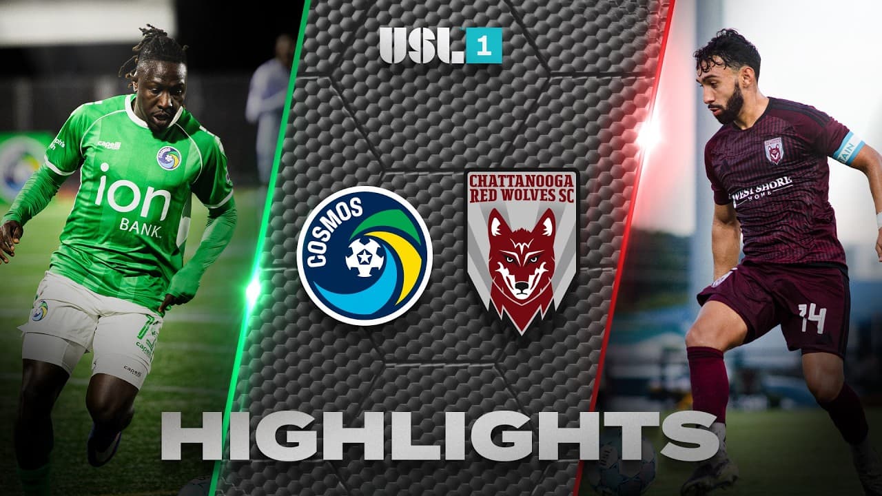 10.24.2026 | New York Cosmos vs. Chattanooga Red Wolves SC - USL League One Game Highlights thumbnail