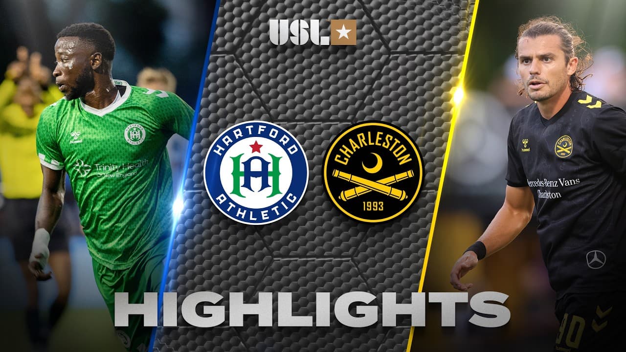 10.14.2026 | Hartford Athletic vs. Charleston Battery - Game Highlights thumbnail