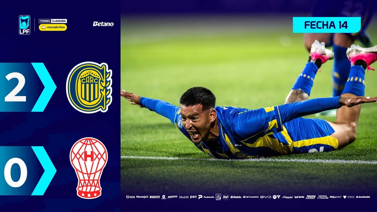 ROSARIO CENTRAL 2 - 0 HURACÁN | Resumen del partido | #TorneoMercadoLibre Clausura 2026 🏆 thumbnail