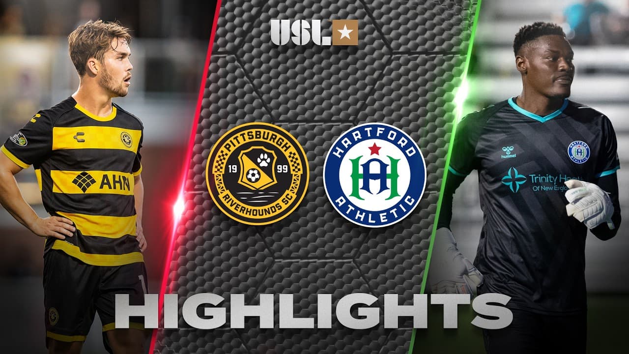 10.10.2026 | Pittsburgh Riverhounds SC vs. Hartford Athletic - USL Championship Game Highlights thumbnail