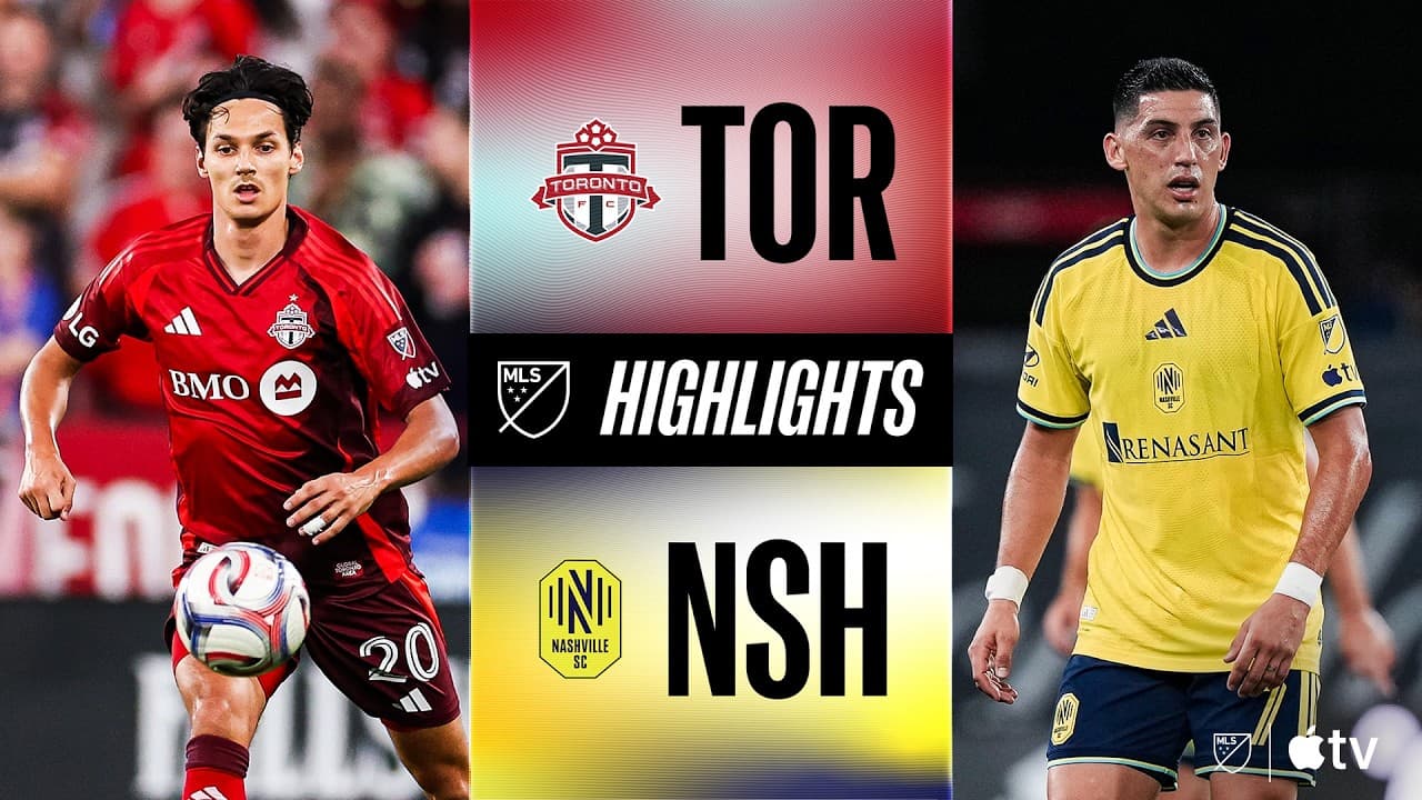 Toronto FC vs. Nashville SC | Full Match Highlights | STOPPAGE-TIME WINNER! thumbnail