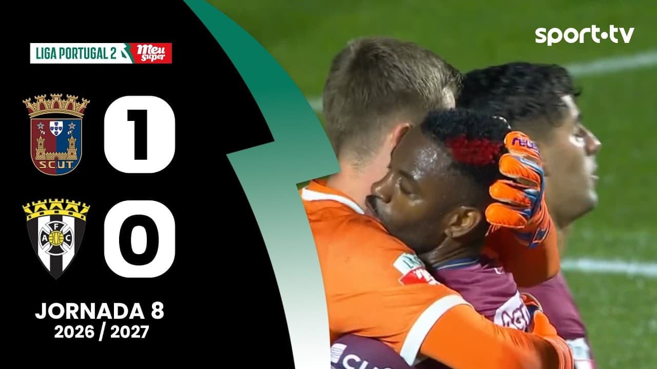 Resumo: Torreense 1-0 Amarante - Liga Portugal Meu Super | sport tv thumbnail