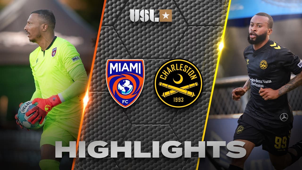 10.17.2026 | Miami FC vs. Charleston Battery - USL Championship Game Highlights thumbnail