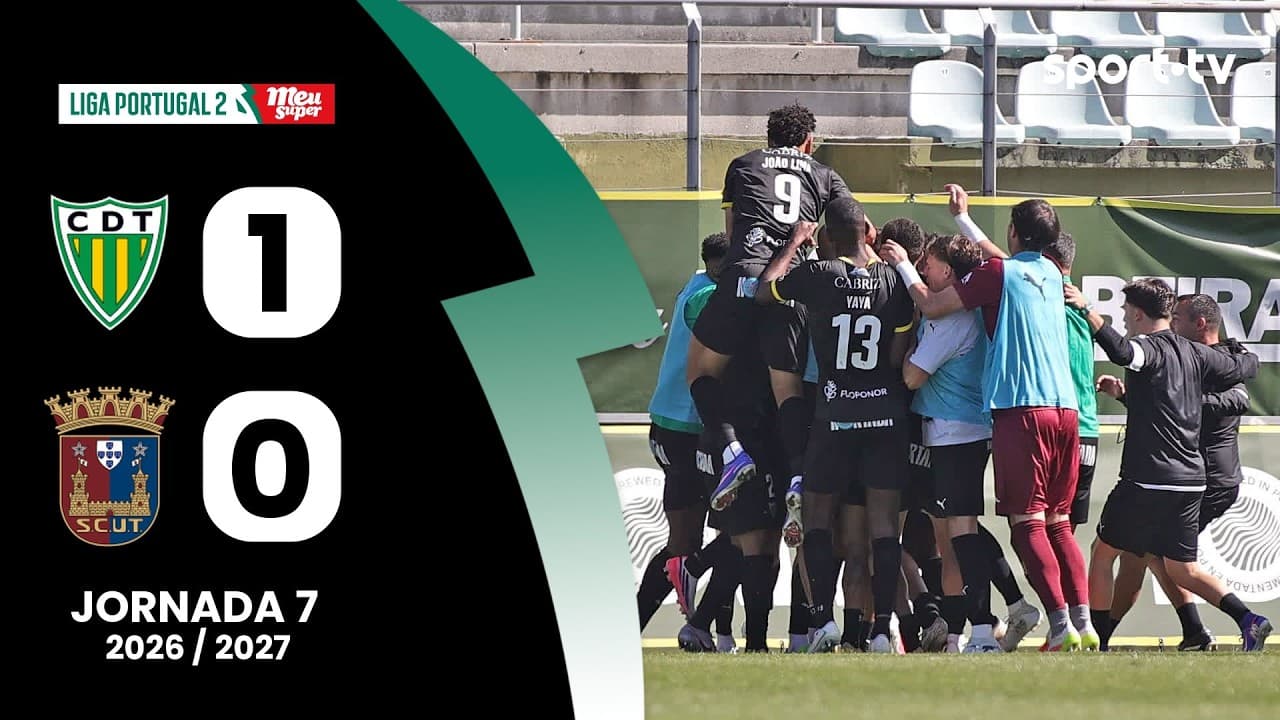 Resumo: Tondela 1-0 Torreense - Liga Portugal Meu Super | sport tv thumbnail
