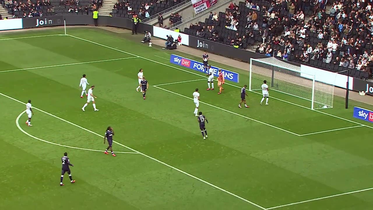 MK Dons v Luton Town Highlights thumbnail