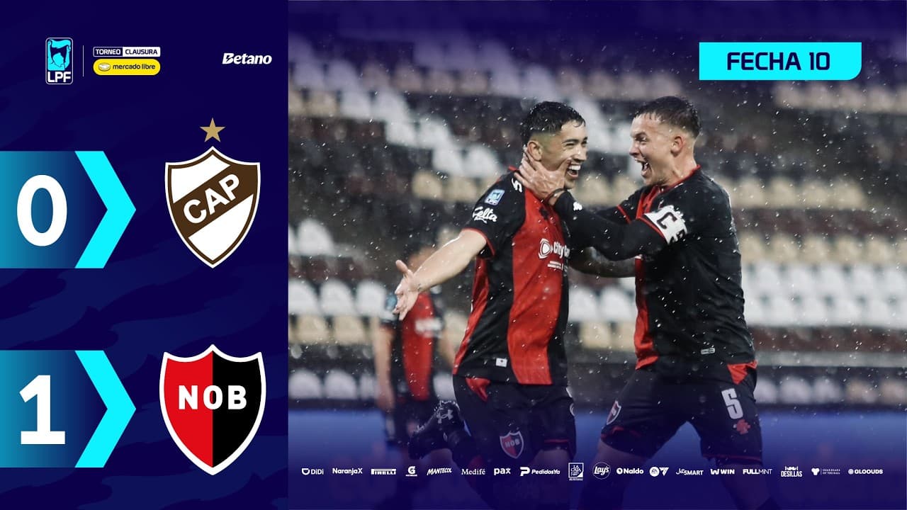 PLATENSE 0 - 1 NEWELL'S | Resumen del partido | #TorneoMercadoLibre Clausura 2026 🏆 thumbnail
