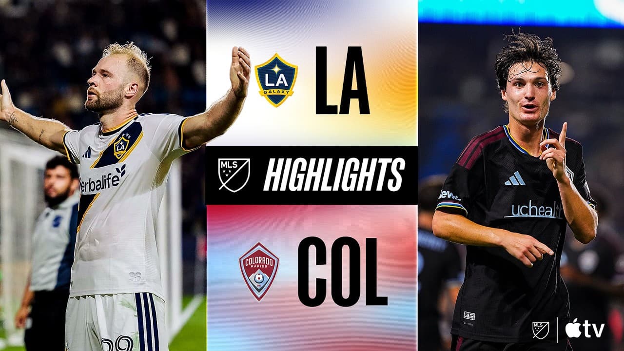 LA Galaxy vs. Colorado Rapids | Full Match Highlights | COMEBACK IN LA LA LAND! thumbnail