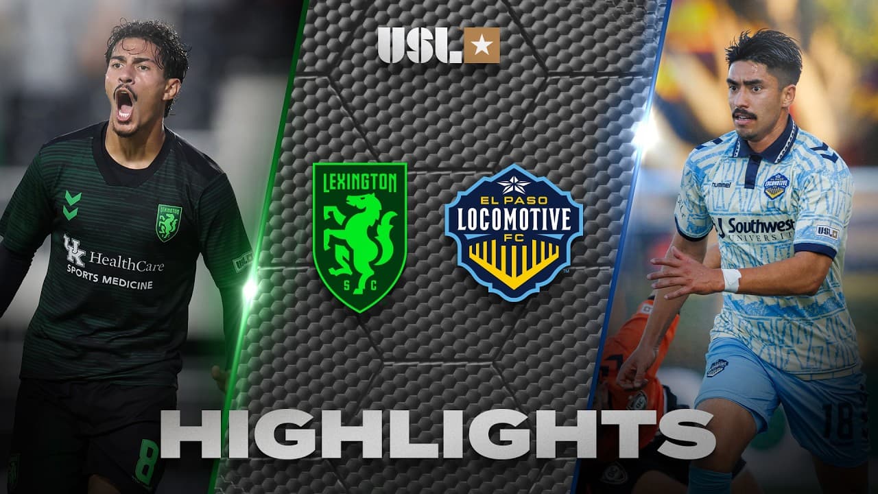 10.3.2026 | Lexington SC vs. El Paso Locomotive FC - USL Championship Game Highlights thumbnail