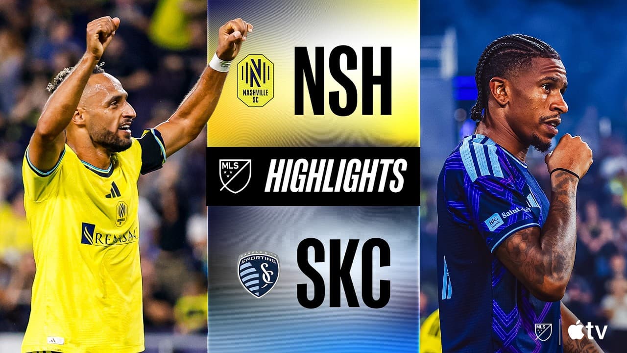 Nashville SC vs. Sporting Kansas City | Full Match Highlights | STEP TOWARD SUPPORTERS' SHIELD! thumbnail