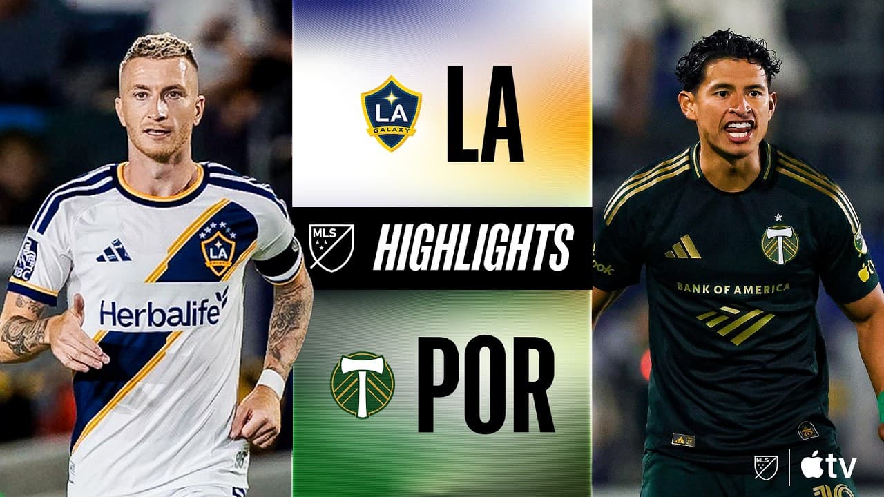 LA Galaxy vs. Portland Timbers | Full Match Highlights | Marco Reus GOAL AND ASSIST! thumbnail