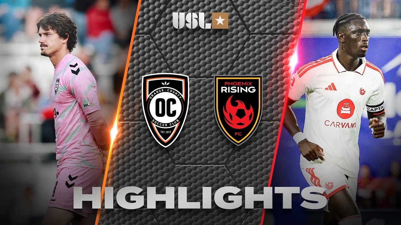 10.17.2026 | Orange County SC vs. Phoenix Rising FC - USL Championship Game Highlights thumbnail