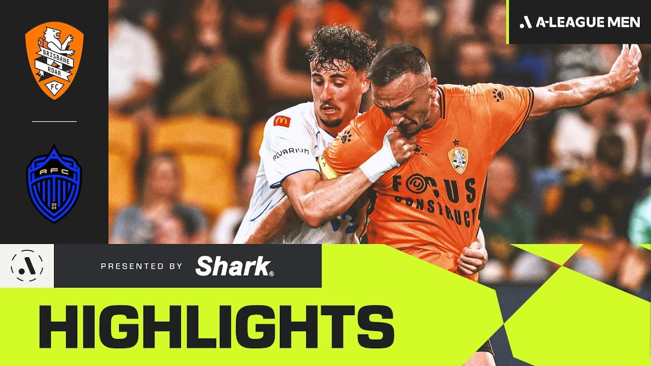 Brisbane Roar v Auckland FC | SHARK HIGHLIGHTS | A-League Men 2026-27   Matchweek 3 thumbnail