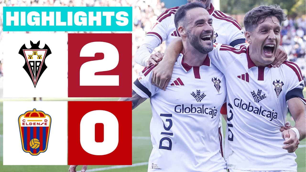ALBACETE BP 2 - 0 CD ELDENSE | RESUMEN LALIGA HYPERMOTION thumbnail