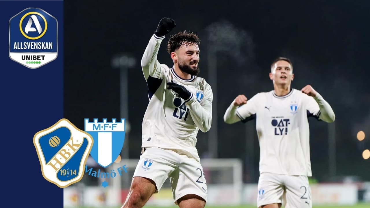 Halmstads BK - Malmö FF (0-3) | Höjdpunkter thumbnail