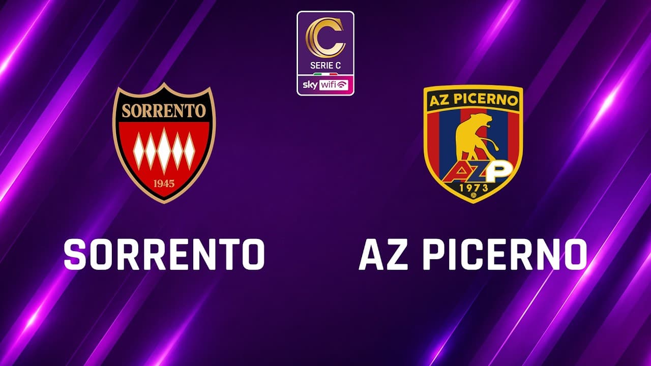Sorrento - AZ Picerno 1-0 | Gli Highlights | 4ª giornata di Serie C Sky Wifi 2026/2027 thumbnail