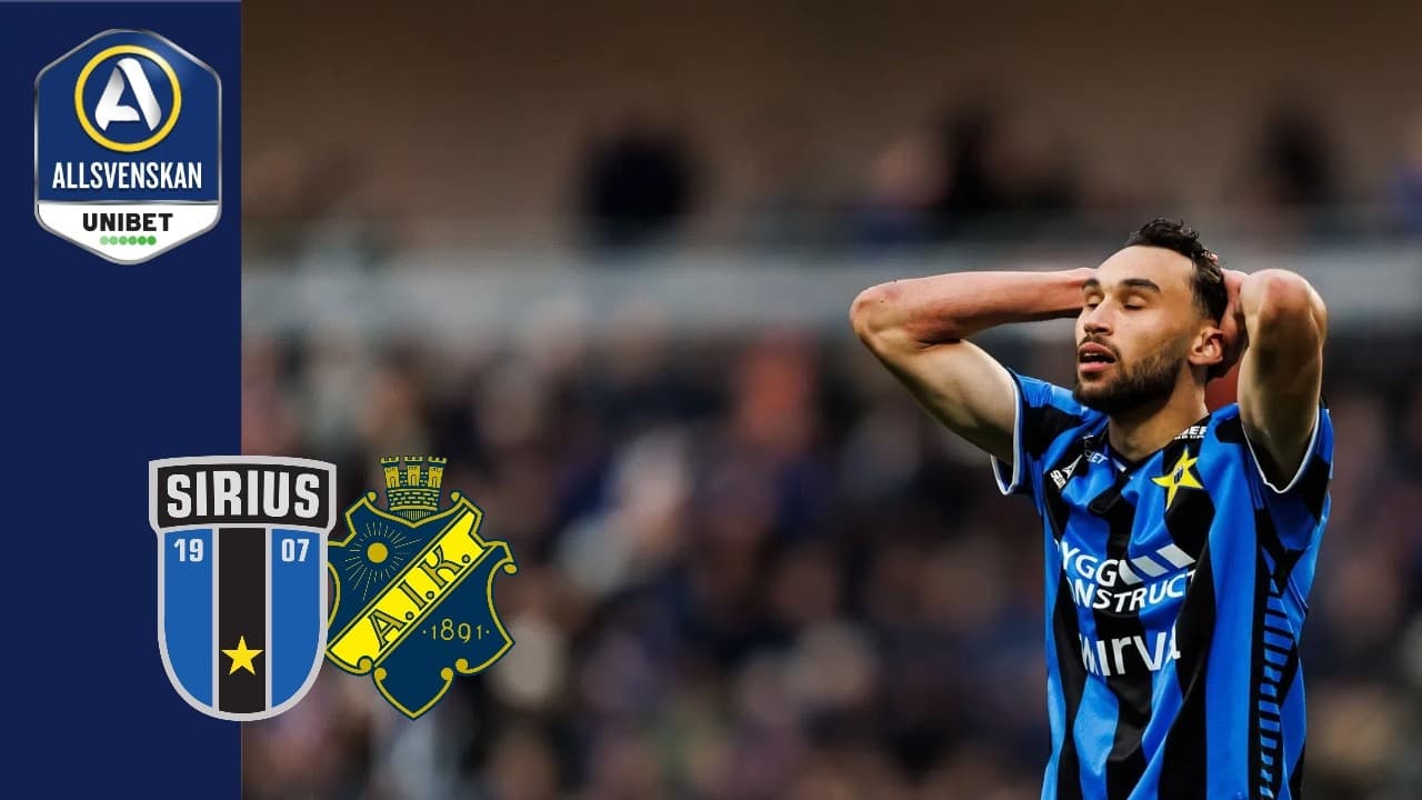 IK Sirius - AIK (1-2) | Höjdpunkter thumbnail