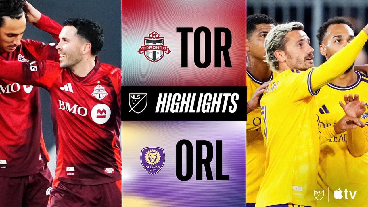 Toronto FC vs. Orlando City | Full Match Highlights | 6-Goal Midweek Madness! thumbnail