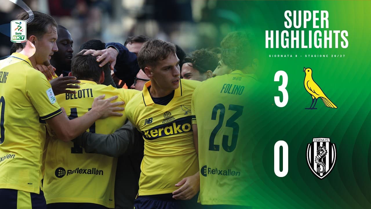 Modena - Cesena 3-0 | SUPER HIGHLIGHTS thumbnail