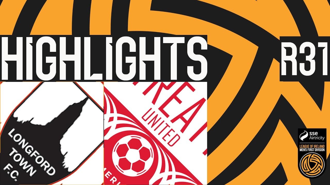 Longford Town 0-2 Treaty United | SSE Airtricity Men's First Division | HIGHLIGHTS thumbnail