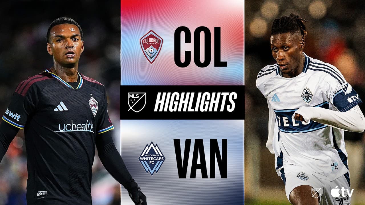 Colorado Rapids vs. Vancouver Whitecaps FC | Full Match Highlights | WILD BOUNCE on GAME-WINNER! thumbnail