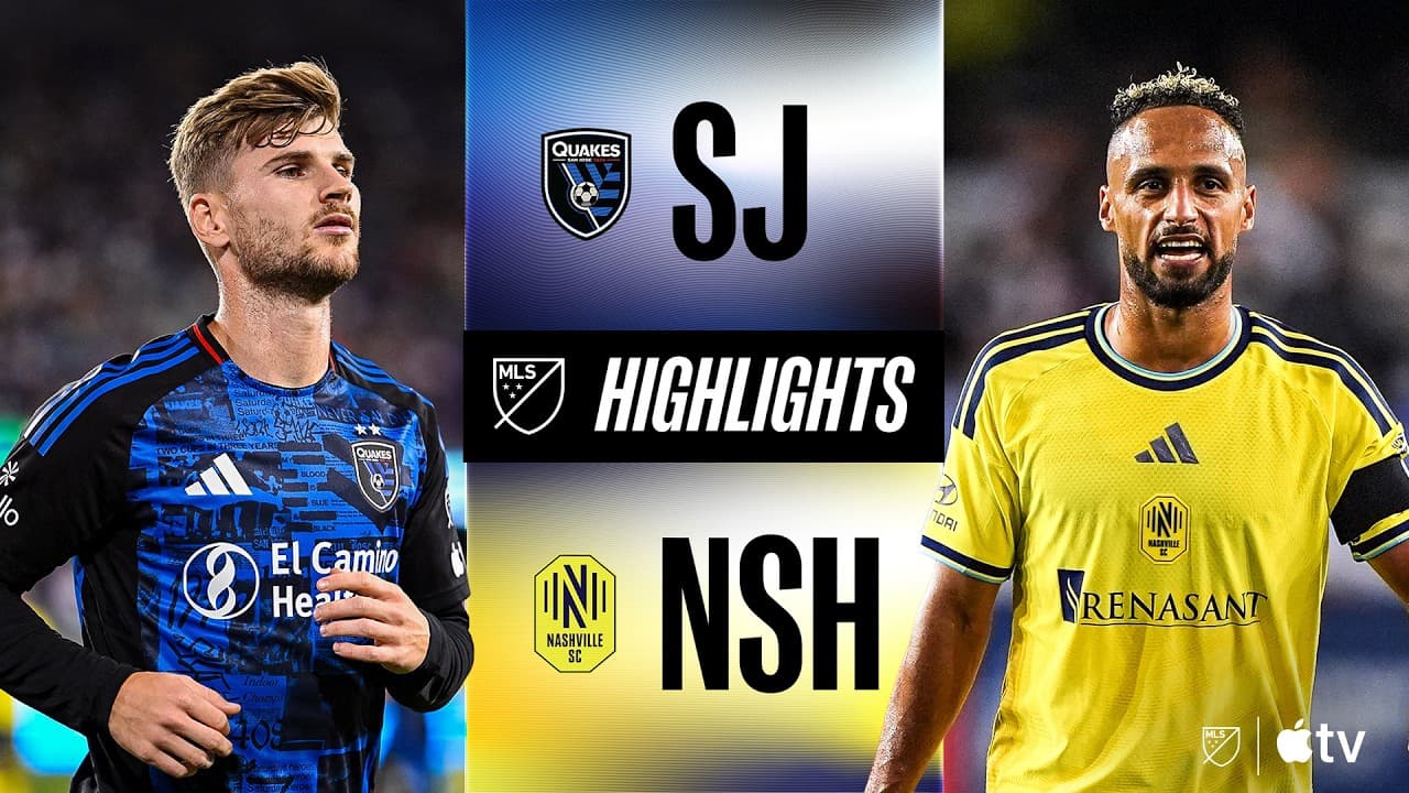 San Jose Earthquakes vs. Nashville SC | Full Match Highlights | SUPPORTERS' SHIELD UP FOR GRABS! thumbnail