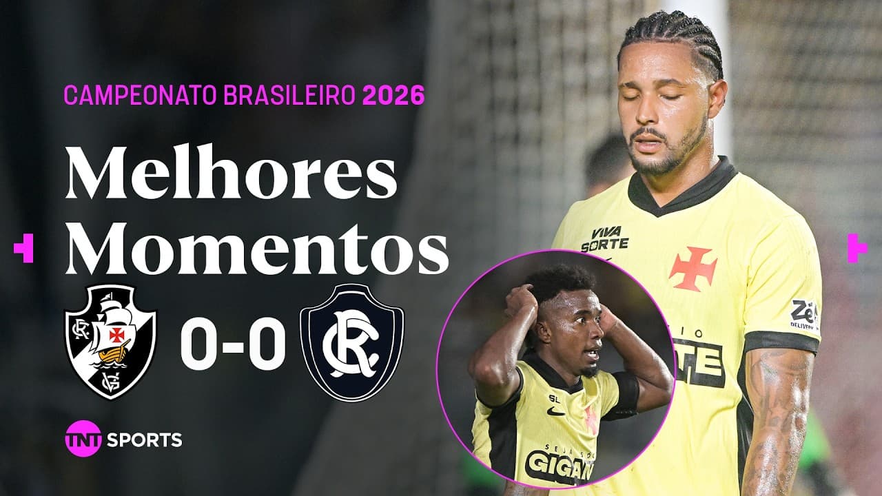 VASCO PROTAGONIZA UM DOS LANCES MAIS FEIOS DO ANO! VASCO DA GAMA 0X0 REMO | MELHORES MOMENTOS thumbnail