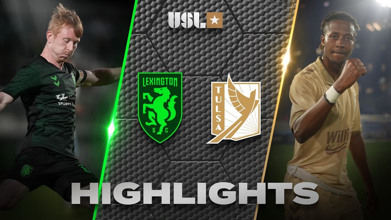 10.09.2026 | Lexington SC vs. FC Tulsa - USL Championship Game Highlights thumbnail