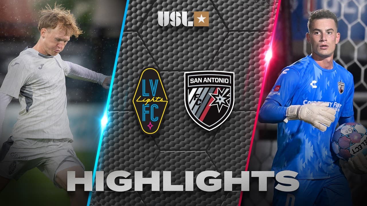 10.3.2026 | Las Vegas Lights FC vs. San Antonio FC - USL Championship Game Highlights thumbnail