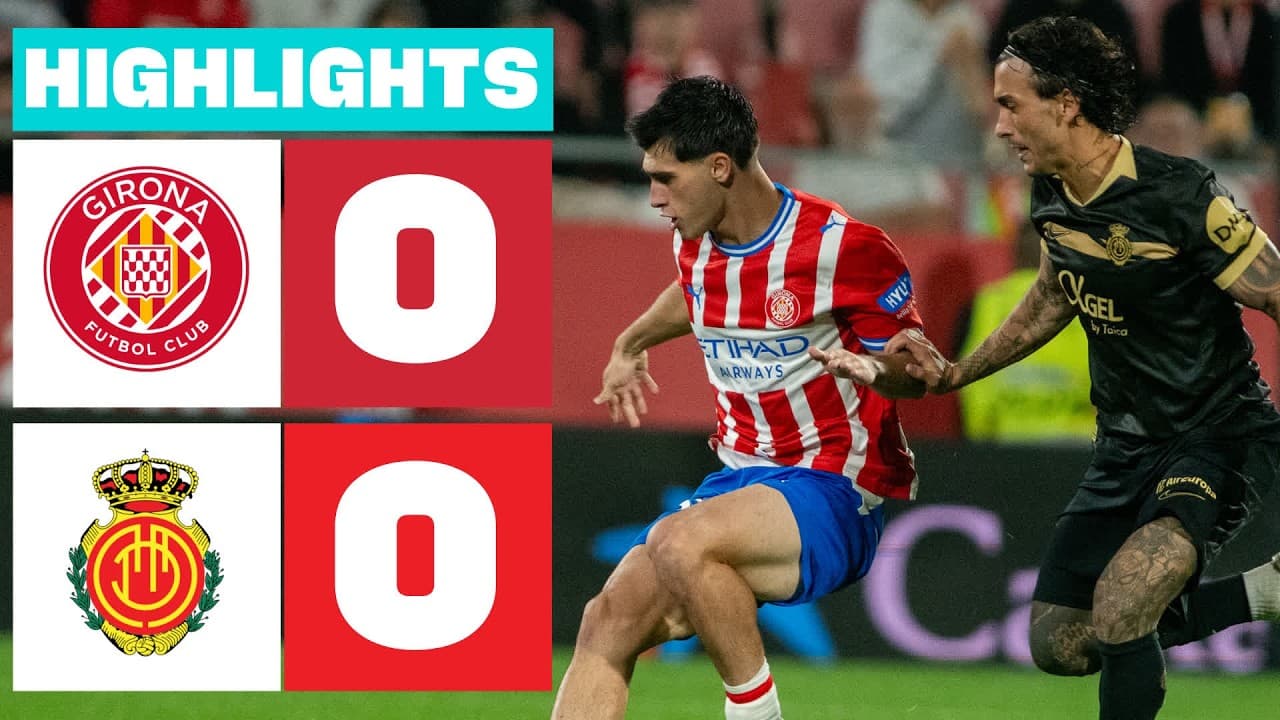 GIRONA FC 0 - 0 RCD MALLORCA | RESUMEN LALIGA HYPERMOTION thumbnail