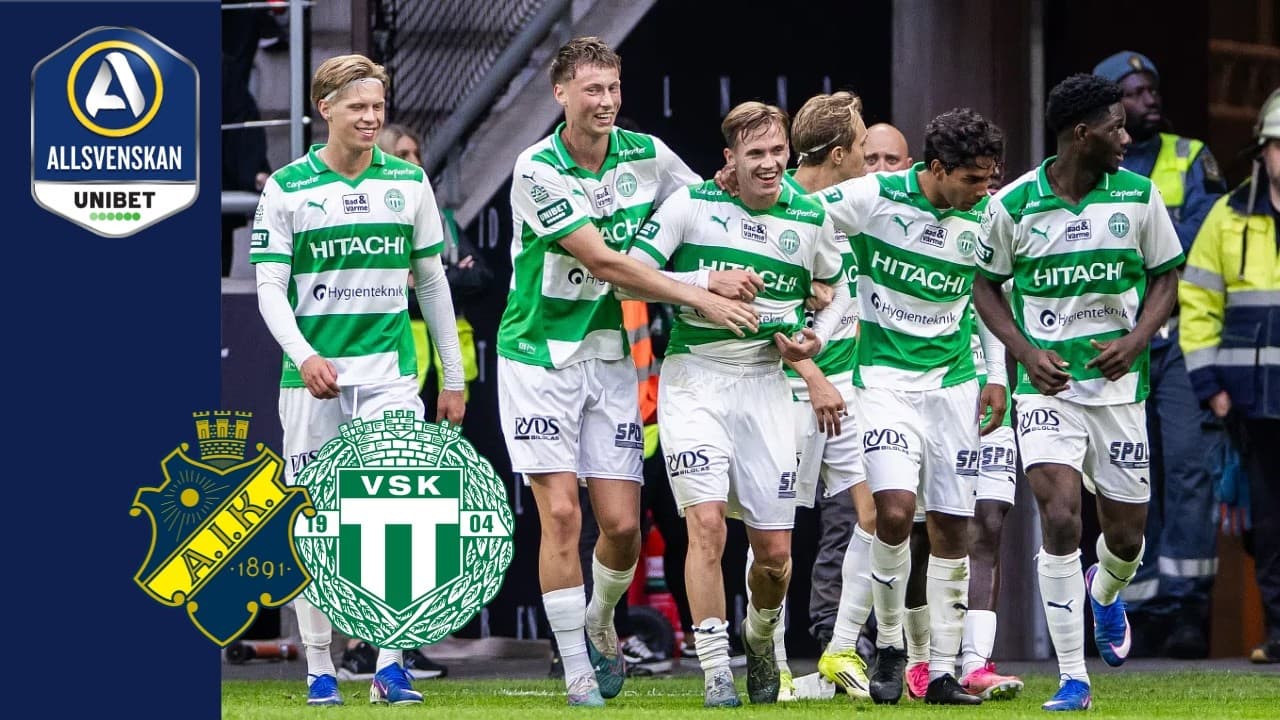 AIK - Västerås SK (1-4) | Höjdpunkter thumbnail