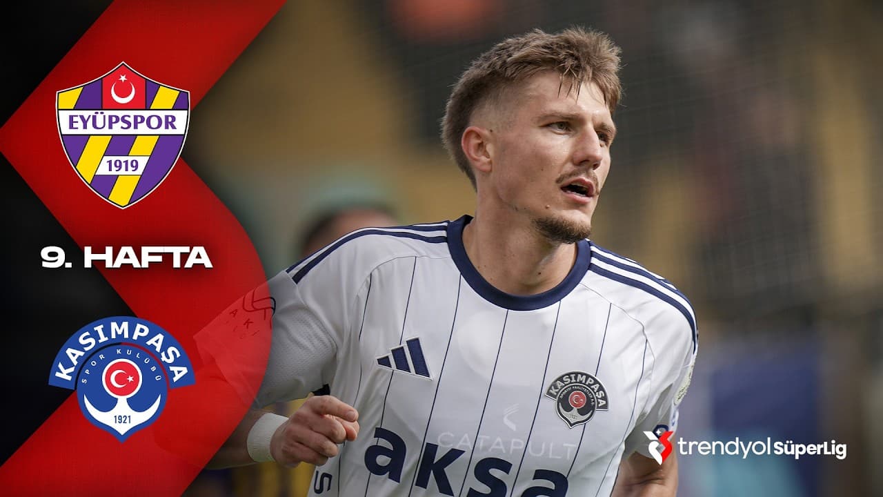 Eyüpspor - Kasımpaşa - Highlights/Özet | Trendyol Süper Lig - 2026/27 thumbnail
