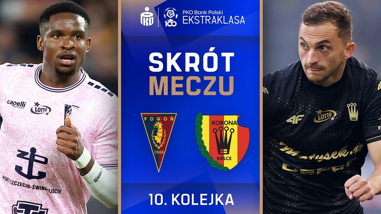 Pogoń - Korona | SKRÓT | Port nie do zdobycia! | Ekstraklasa 2026/27 thumbnail